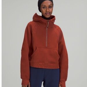 Lululemon Athletica Brick Red Hoodie